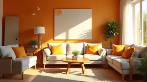 Jaki kolor farby do salonu