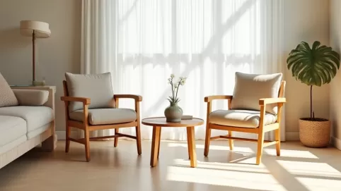 Jakie meble do jasnej podłogi w salonie