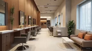 Projekt salonu fryzjerskiego