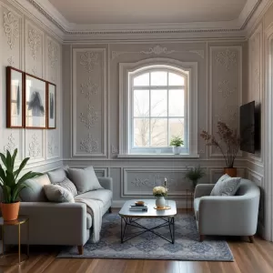 Sztukateria W Małym Salonie